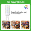 GY_LED_G9_908lm_4.9W_CRI_COMPARISON