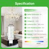 GY_LED_G9_908lm_4.9W_Product_Specifications