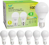 GY E27 LED Lampe 8W 1521 Lumen ersetzt 100W Halogen Energieeffizienzklasse B