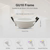 GY 6 Pack LED Recessed Spotlight with GU10 Socket IP65 Waterproof Round Ceiling Downlight Frame for MR16 LED Bulbs 35° Adjustable - GY STORE