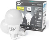 GY E27 A60 LED Lampe 6.5W mit Sensor Energieeffizienzklasse C