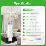 GY G9 LED Lampe 4.9W 908 Lumen Energieeffizienzklasse B