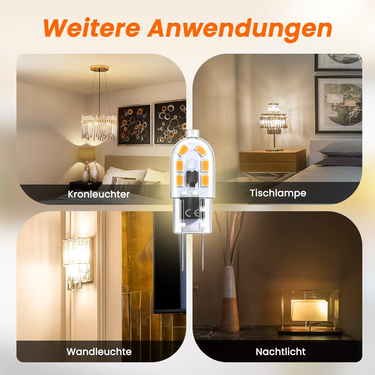GY G6.35 LED Lampe 3W 250 Lumen 12V