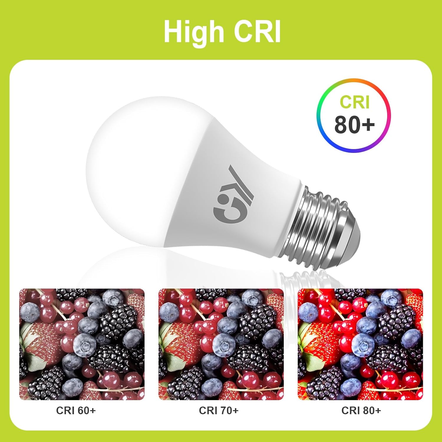 GY E27 A60 LED Lampe 6.5W mit Sensor Energieeffizienzklasse C