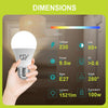 GY E27 A60 9.5W 1521 Lumen Energieeffizienzklasse C - GY cnlamp
