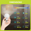 GY_LED_G45_4.9W_807lm_DIMENSIONS