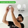 Lampadine LED GX53 4.9W, 668lm, 3000K/4000K