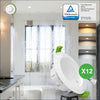 GY IP44 Waterproof Recessed LED Downlight 4.5W 3-Color CCT