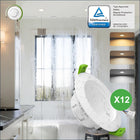 GY IP44 Waterproof Recessed LED Downlight 4.5W 3-Color CCT - GY STORE